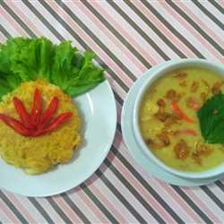 Indomie Kare Ayam Kacang Hijau