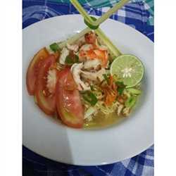 indomie soto ayam dan udang
