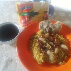 Peklemi bercuko (Pempek Lenggang Mie)