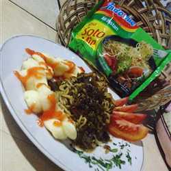 Indomie Mash Potato Saus Lada Hitam