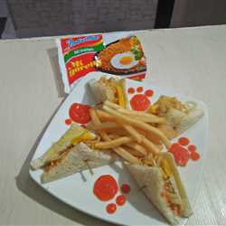 Noodle sandwich with frenfreish