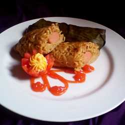 lontong indomie abon sosis nyaknyak
