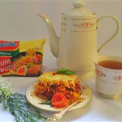 Lasagmie ( Lasagna Indomie)
