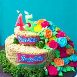 KUE TART INDOMIE KRIM KEJU