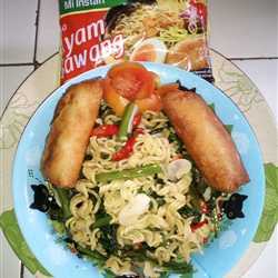 Kangkung Mie Ayam Bawang 