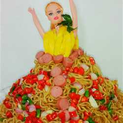 Indomie acar Barbie...