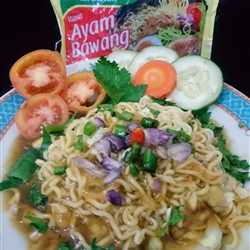 Ongklok Indomie ayam khas Wonosobo