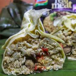 Botok Petai Cina Indomie Rendang