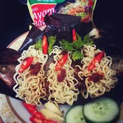 Pepes Bandeng bumbu Pedas Indomie 