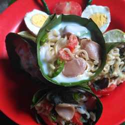 Pepes kering indomie soto