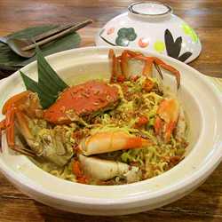 Singapore Spicy Curry Crab Indomie