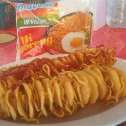 spring roll potato mie goreng