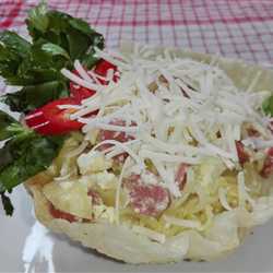 Pangsit Indomie Carbonara