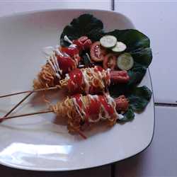 sosis selimut indomie goreng