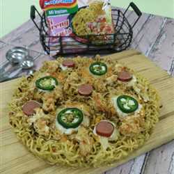 Pizza Mie Sambal Matah Ayam Seleraku