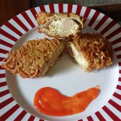 Indomie Sitake (Sosis Tahu Keju)