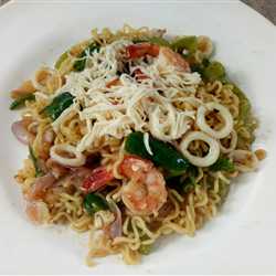 Indomie Seafood Cabai Hijau