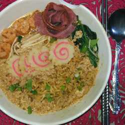 Indomie goreng kuah telor