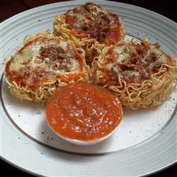 Spicy indomie nest