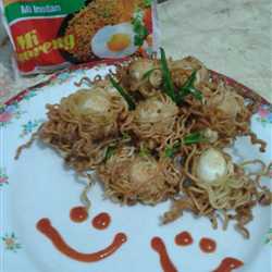 mie sarang telur puyuh