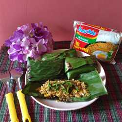 Indomie Bakar Sambal Ijo
