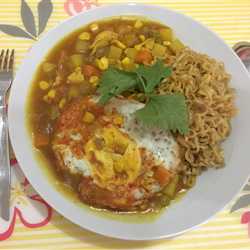 korean curry indomie