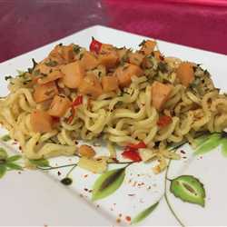 Indomie aglio olio
