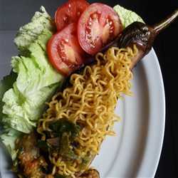 Indomie goreng terong sambalado