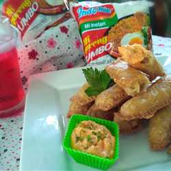 Indostickmie Dengan Saus Keju Pedas
