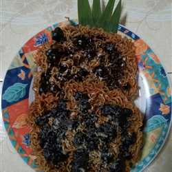 Mie Goreng Topping Coklat Keju