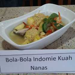 Bola - Bola Indomie Kuah Nanas
