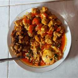 Indomie kari royal toping 