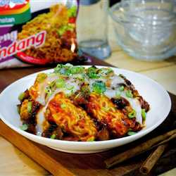 Ddeokbokki Indomie Rendang
