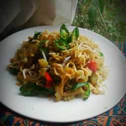 tumis pare teri cabe ijo