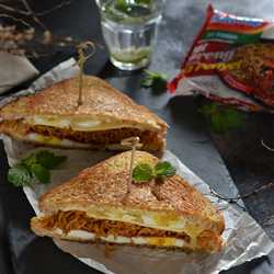 Imdomie Grilled Cheese Sandwich