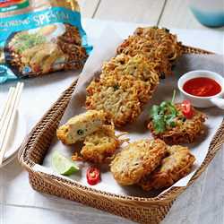 Indomie Perkedel Ikan ala Thai