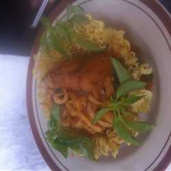 Patin saos Asam perahu mie