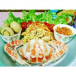 Rajungan Indomie Asam Manis