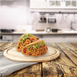 Taco Indomie Rendang