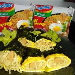 Rollmie dadar telur