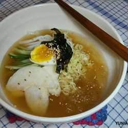 ICE INDOMIE (inspired by korean naengmyeon)