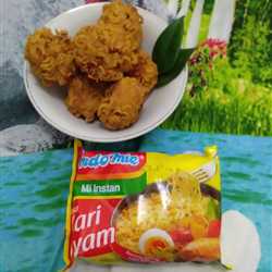 MiBuhuri (Mie Bulat Tahu Kari) goreng