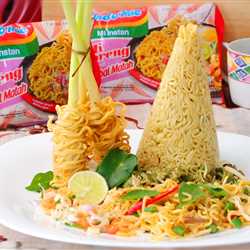 Indomie Tumpeng Bali