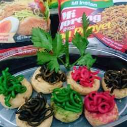 Indomie Butter Cookies Rainbow