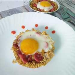 Indomie sunny side up