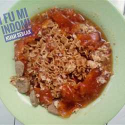 I fu mi indomie kuah seblak