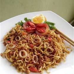 Indomie Cumi Ekstra Pedas