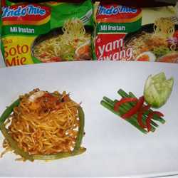 Baby Buncis Udang indomie