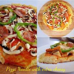 Pizza Noodle with extra cheesy