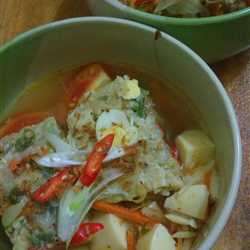 Schotel indomie kuah kari (2porsi)